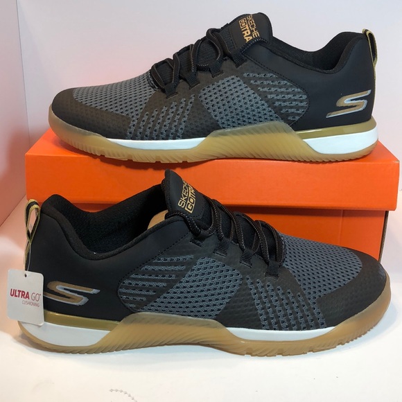 skechers ultra go mens yellow